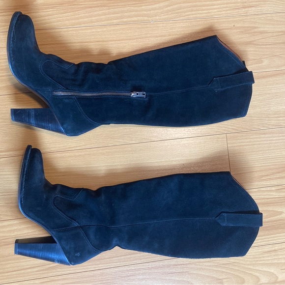 Frye black suede boots, 7.5 - Picture 4 of 4
